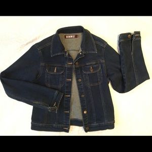 Denim Co. Dark Denim Jacket